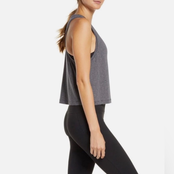 Zella Work For It Stripe Tank Top - Picture 3 of 5